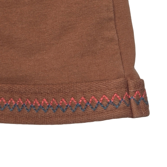 Matilda Jane Frances French Terry Brown Drawstring Shorts Girls Youth Size 12 - Picture 4 of 8